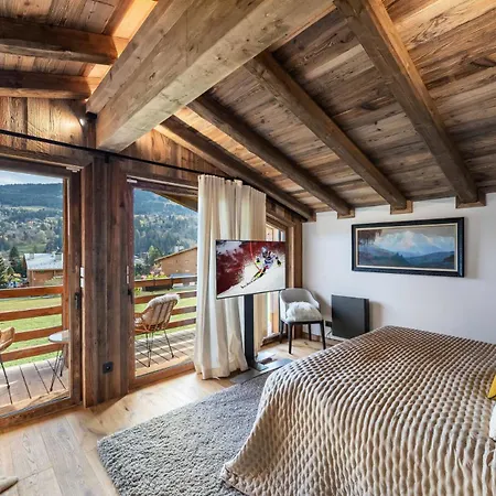 Paradis - Chalets Pour 10 Personnes 004 Chalet Megeve